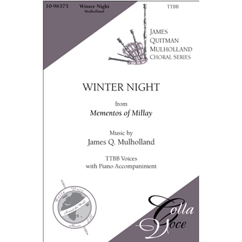 Winter Night: from "Mementos Of Millay"