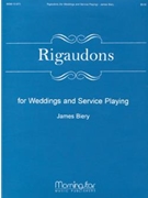 Rigaudons by Biery James - Biery - for Organ