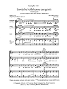 Surely He Hath Borne Our Griefs