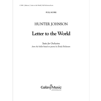 Letter to the World (Full Orchestra Score)