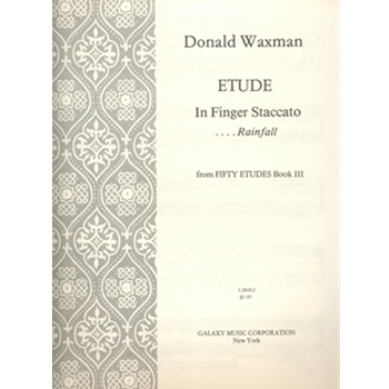 Etude No. 33: Finger Staccato (Rainfall)