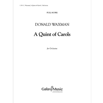 A Quint of Carols (Additional Full Score)