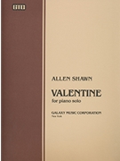 Valentine by Shawn Allen for Piano