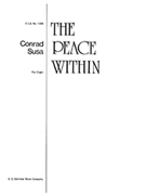 Peace Within by Susa Conrad for Organ