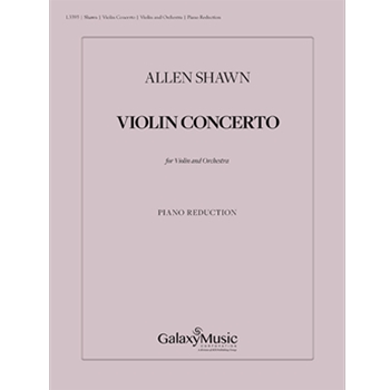Violin Concerto  (Violin/Piano Reduction)