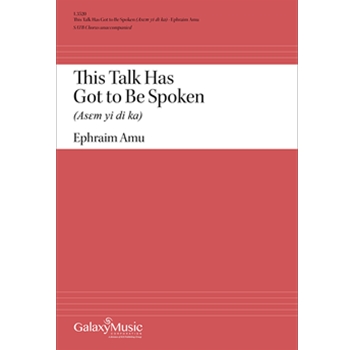 This Talk Has Got to Be Spoken (As?m yi di ka)