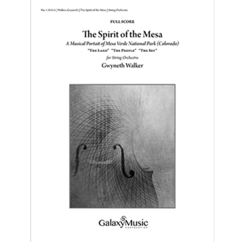 Spirit of the Mesa by Walker Gwyneth for Full Score