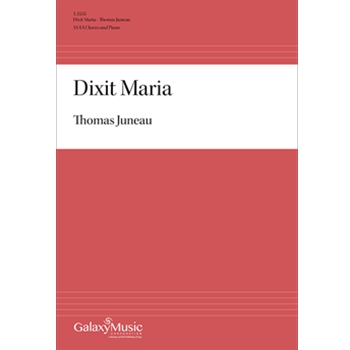 Dixit Maria by Juneau Thomas for SSAA and Piano