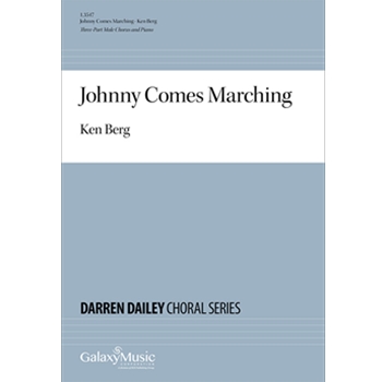 Johnny Comes Marching by - Berg Ken - for TBB and Piano