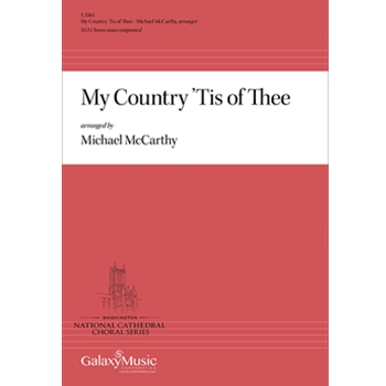 My Country 'Tis of Thee by - McCarthy Michael - for SSA a cappella