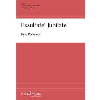 Exsultate Jubilate by Pederson Kyle for SSA and Piano