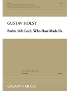 Psalm 148: Lord, Who Hast Made Us (Organ/Vocal Score)