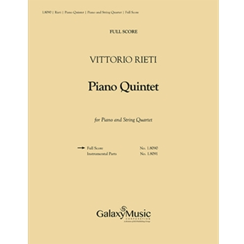 Piano Quintet (Score)