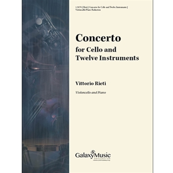 Concerto for Cello and Twelve Instruments (Cello/Piano Reduction)