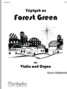 Triptych on Forest Green by Hildebrand Kevin - Hildebrand Kevin - for Violin W/o