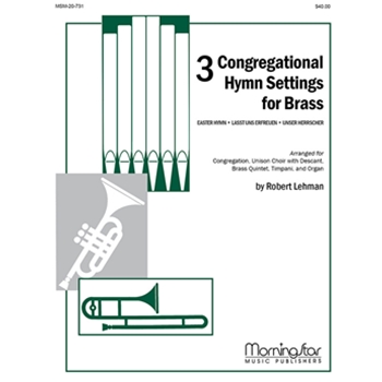 Three Congregational Hymn Settings for Brass