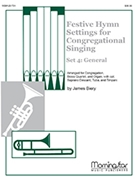 Festive Hymn Settings For Congregational Singing - Set 4 by Biery James for Optional soprano descants Congregation