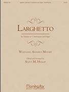 Larghetto by Mozart Wolfgang Amadeus - Hyslop Scott M - for Clarinet Solo