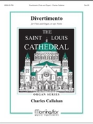 Divertimento by Callahan Charles for Flute and Organ