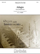 Adagio by Mendelssohn Felix - Afdahl Lee - for Instr W/or