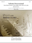 Solemn Processional by Strauss Richard - Zabel Albert - for Brass Quartet