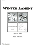 Winter Lament by Mathews Peter for Vocal Solo - Low Voice