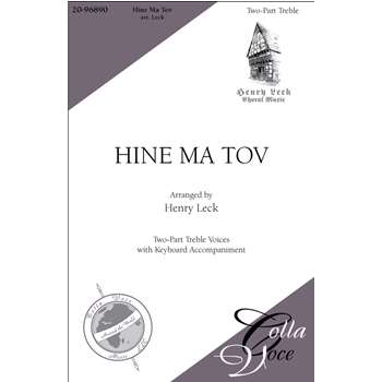 Hine Ma Tov by - Leck Henry - for 2-Part
