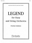 Legend For Harp & Organ by Callahan Charles - Callahan Charles - for Harp W/org