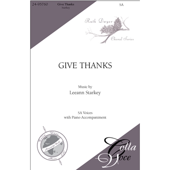 Give Thanks by Starkey Leeann for SA