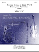 Blessed Jesus At Your Word by Manz Paul - Culli Benjamin - for Brass Quintet