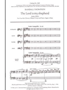 Lord Is My Shepherd by Thompson Randall for SATB