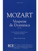 Vesperae de Dominica, K.321 (Choral Score)