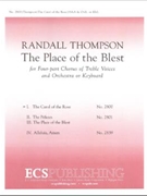 Carol of the Rose The by Thompson Randall Herrick Robert for 2-Part Treble