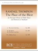 Alleluia Amen by Thompson Randall for SSA/SSAA or SSA/SSAA (SSA Children or Women)