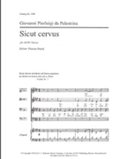 Sicut Cervus by Palestrina Giovanni Pierluigi da - Dunn Thomas - for SATB