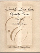 E'en So, Lord Jesus, Quickly Come (Handbell)