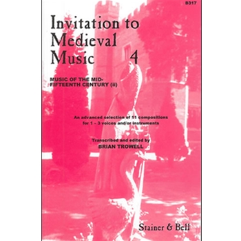 Invitation to Medieval Music, Book 4