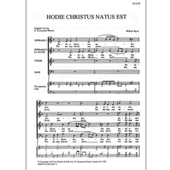 Hodie Christus natus est