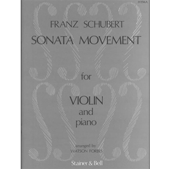 Sonata Movement for Violin and Piano