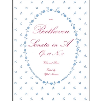 Sonata in A, Op. 12, No. 2 edited Yfrah Neaman