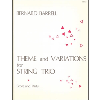 Theme and Variations for String Trio