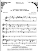 Go, My Children, with My Blessing (High Voice)