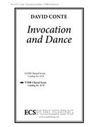 Invocation & Dance by Conte David Whitman Walt for TTB/TBB/TTBB