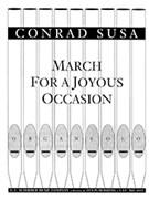 March For A Joyous Occasion by Susa Conrad for Organ Solo