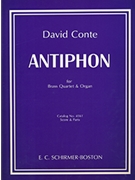 Antiphon by Conte David for Brass Quartet