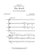 George Herbert Settings: The Knell