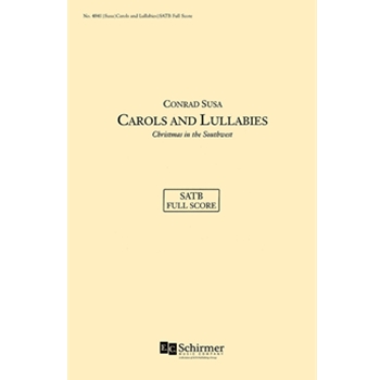 Carols & Lullabies by Susa Conrad for SATB Full Score for #4839