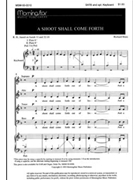 Shoot Shall Come Forth by Horn Richard for SATB a cappella