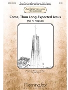 Come Thou Long-expected Jesus by Hopson Hal H Wesley Charles for SATB Optional Soloist