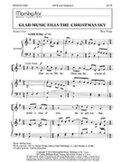 Glad Music Fills the Christmas Sky